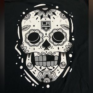 Los Angeles Kings Day of The Dead Tshirt Size Large